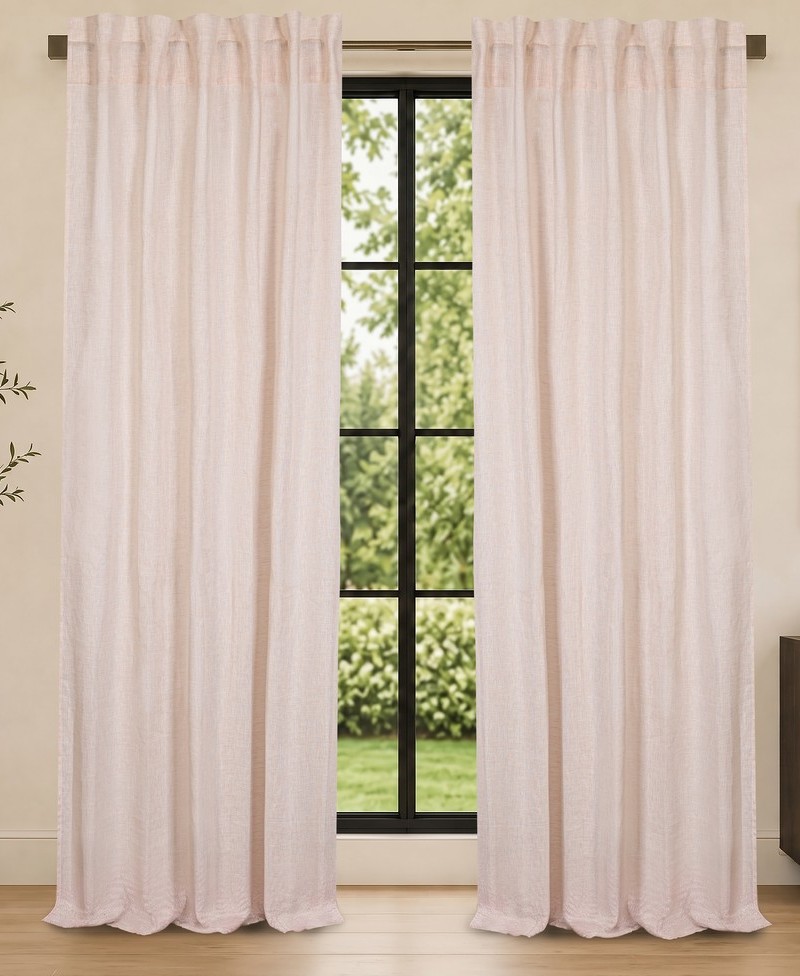 Cloud – Blush – Linen Sheer