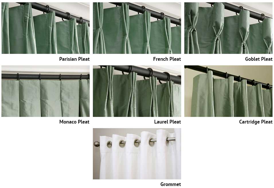 What different constructions of drapes do you offer?